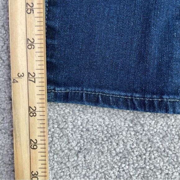 Ag Adriano Goldschmied Farrah Jeans Women's 26 Blue Skinny Ankle Dark Denim - Picture 10 of 12